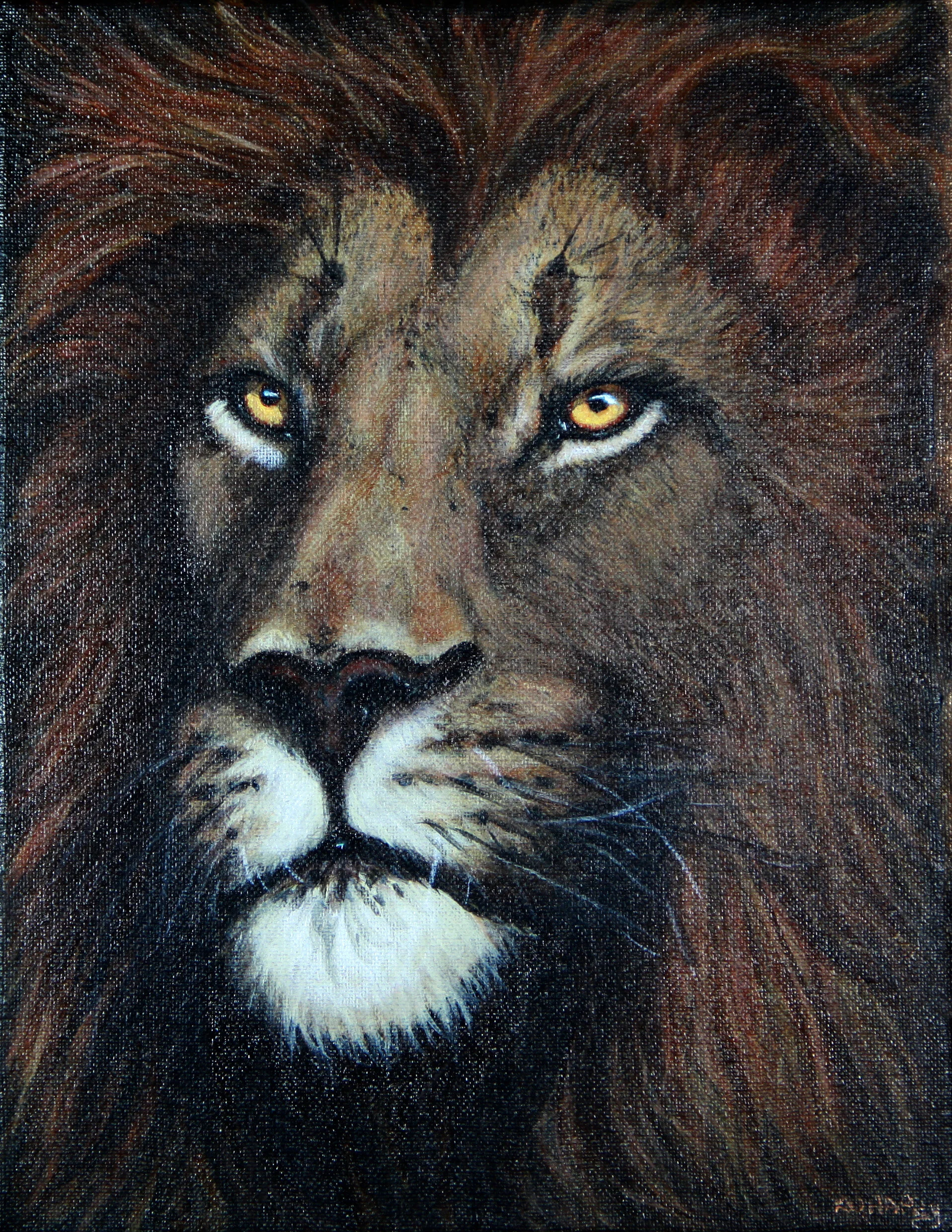489 - Et Rex Magnus - acrylic on canvas 11 x 14.jpg