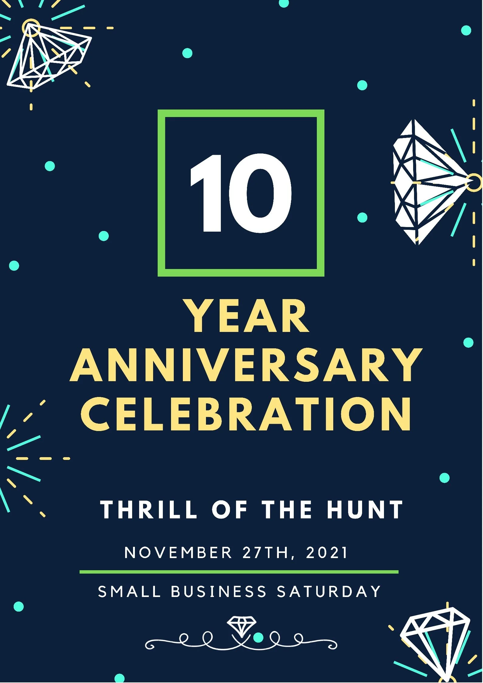 10-Year Anniversary Celebration