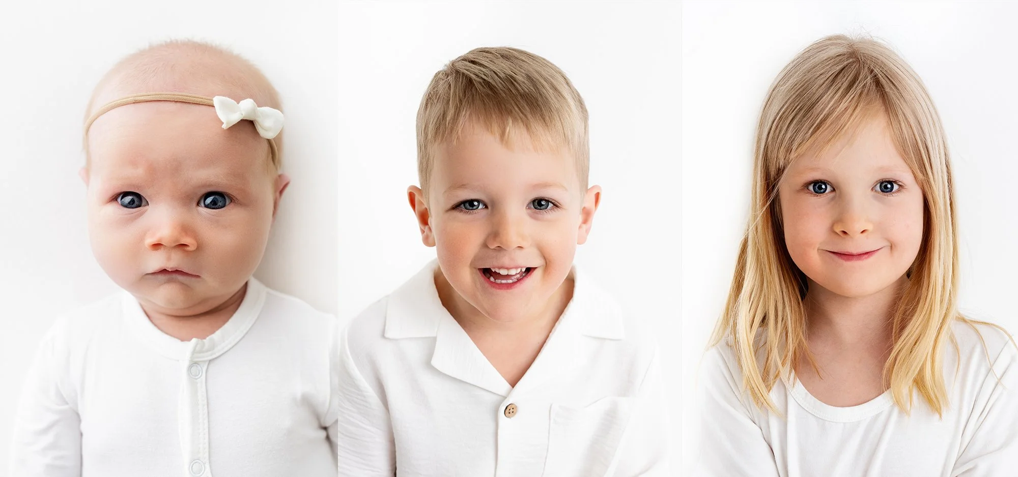 portraits-three-kids-white-shirts-victoria
