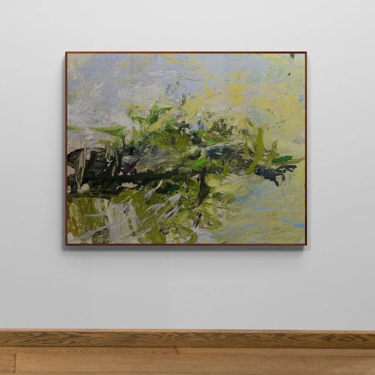 Green Green Yellow (framed)_ by Georgia Elliott_120x100cm_oil and acrylic_£2600.j.jpg