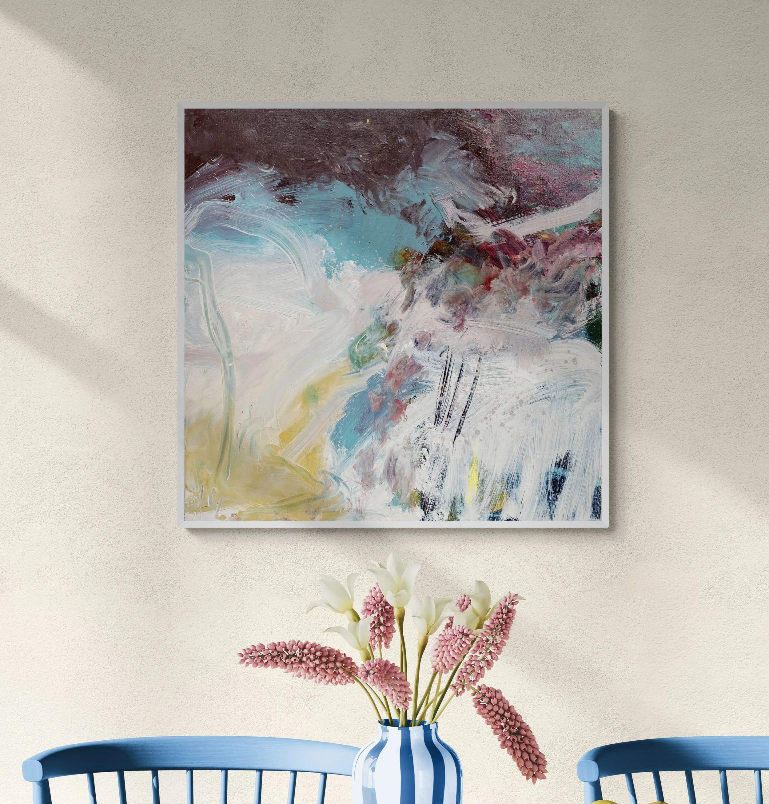 SEA SKY LAND_84 x 84cm framed_£1500_Georgia Elliott.jpeg