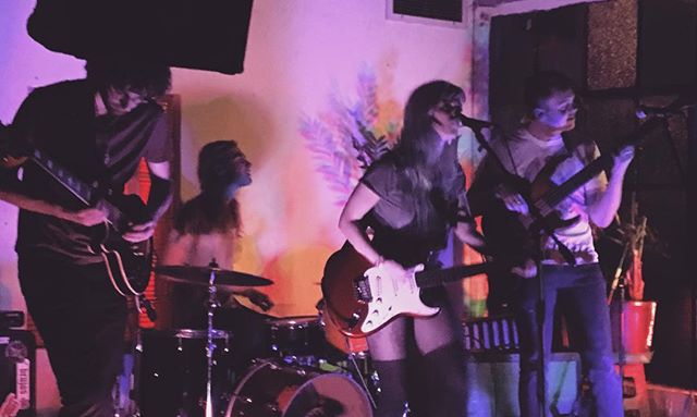 Here&rsquo;s a blurry little thank you to all who came out to our show at @trans.pecos we loved playing with @eli__sundae , Mandala, and Derosa! More shows coming s🍩🍩🍩🍩🍩🍩🍩🍩n...
.
.
.
.
@tetchyband #transpecos #diy #nycmusic #thursday #friends