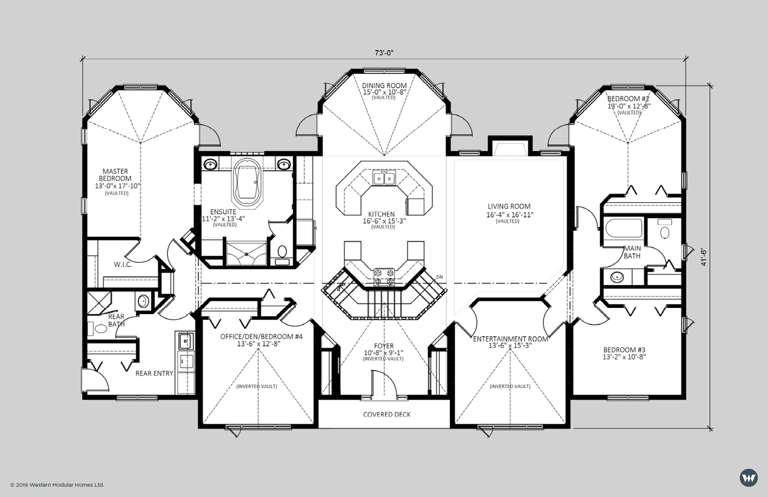 The Stoneshire 2,658 sq ft Standard Floorplan