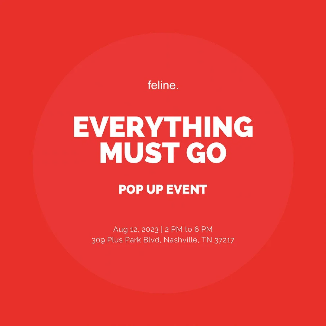 Everything Must Go! Pop Up Event