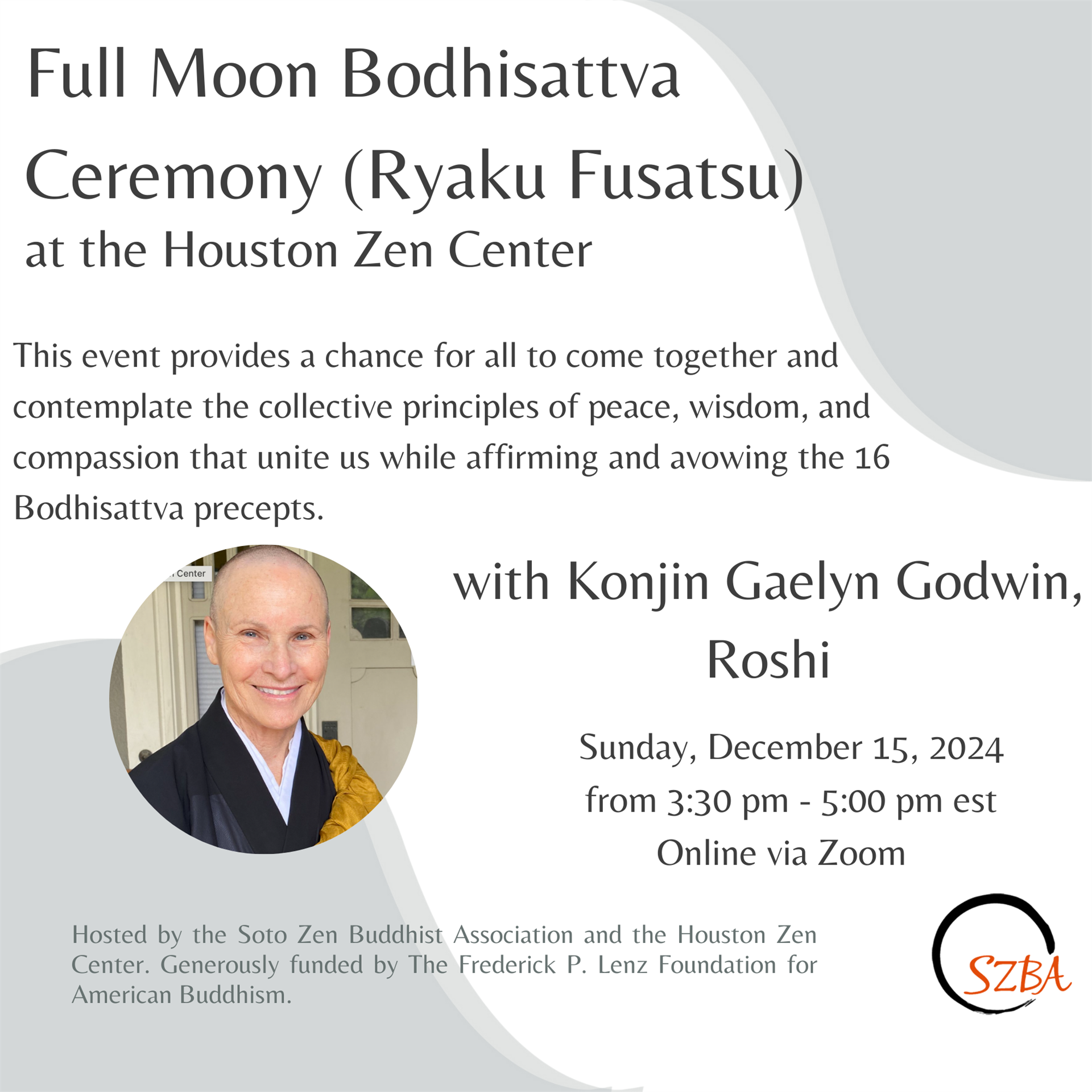 Workshops & Courses — Soto Zen Buddhist Association