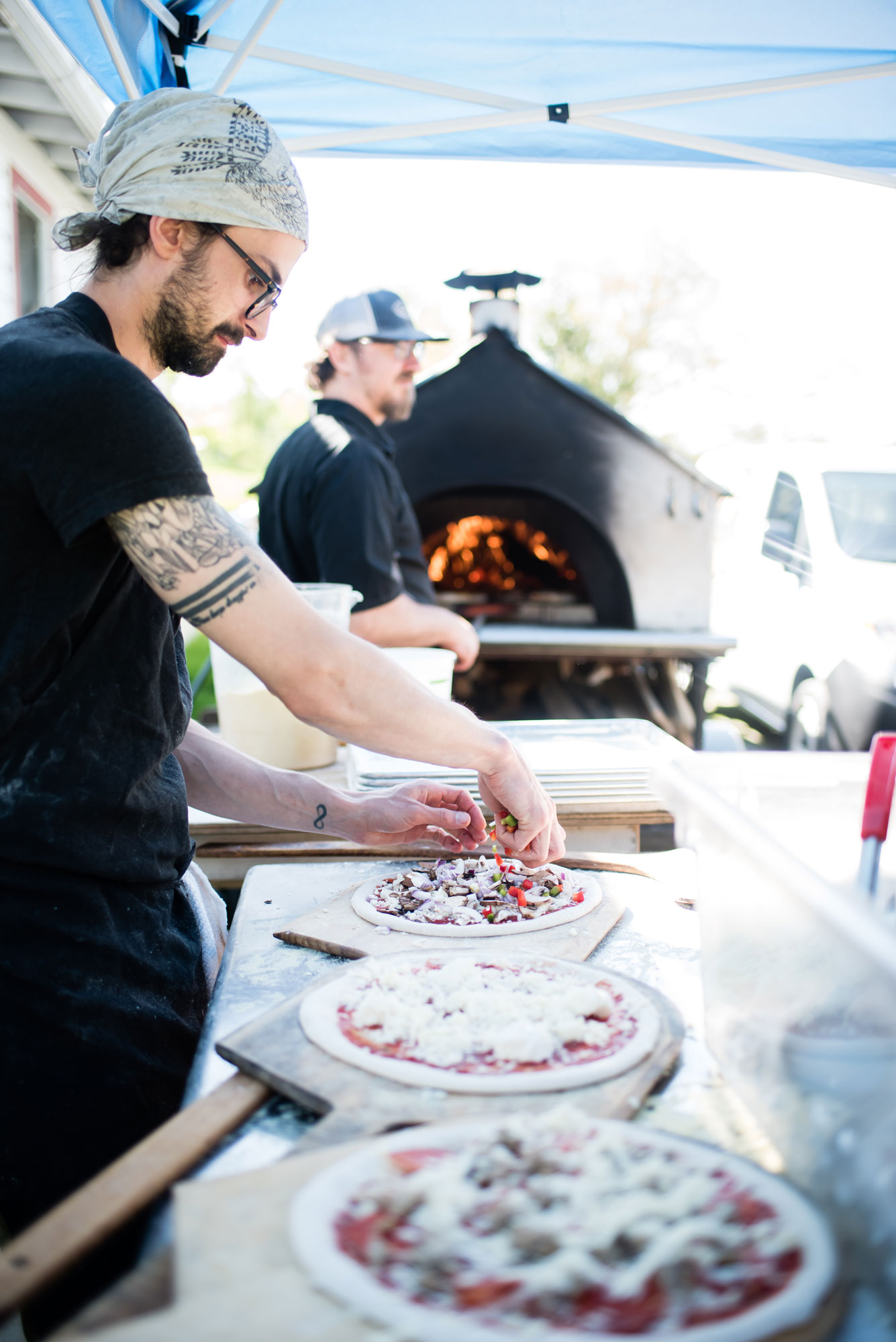 Mobile Wood-Fired Pizzas | Flat Rock NC Catering