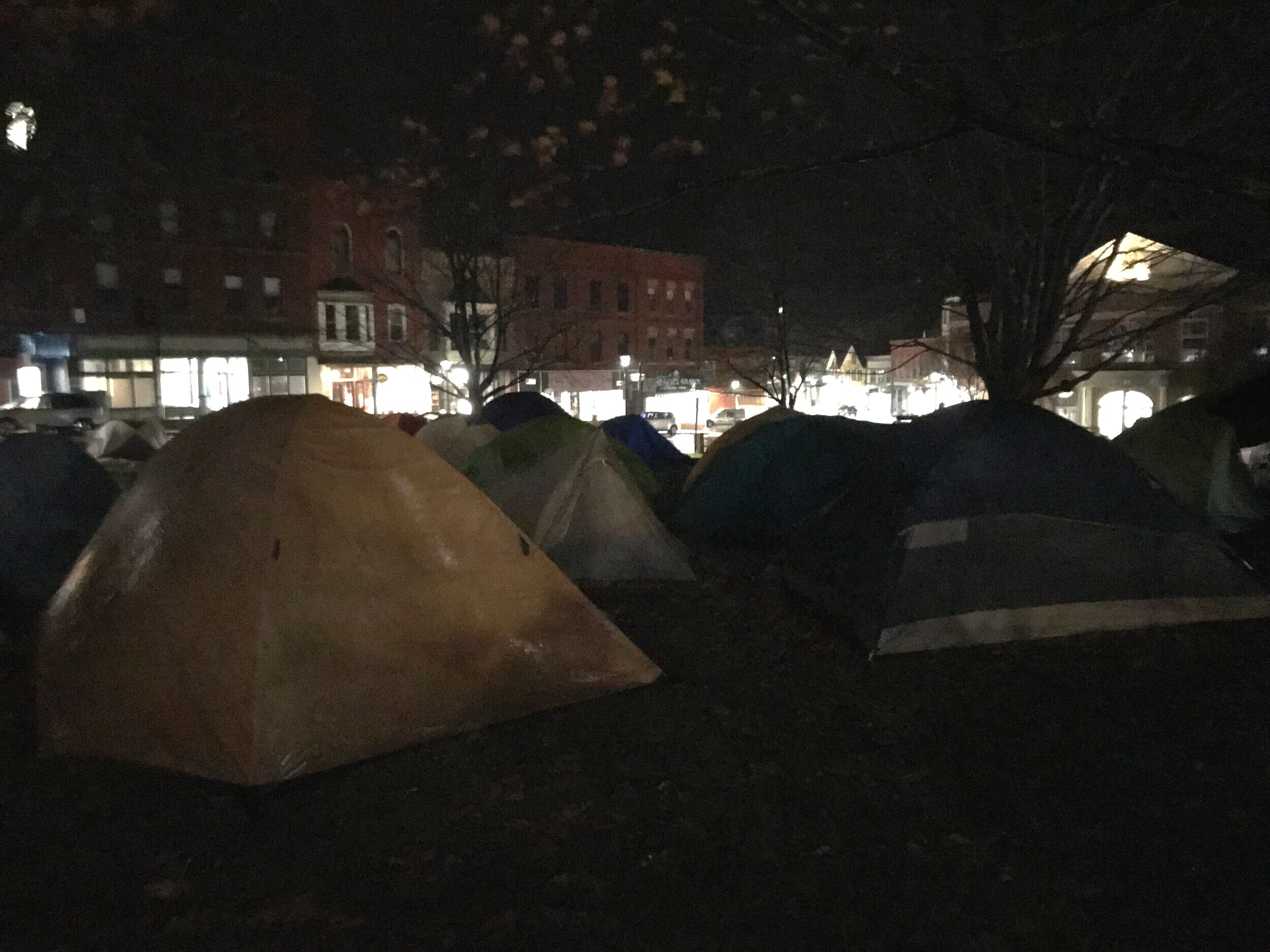 In 2018, more than 30 individuals ‘slept out’ in gale force winds and torrential rain — some with tents, some without — to find out what it was like when you didn’t have the traditional comforts of home for the night in Maine in November.