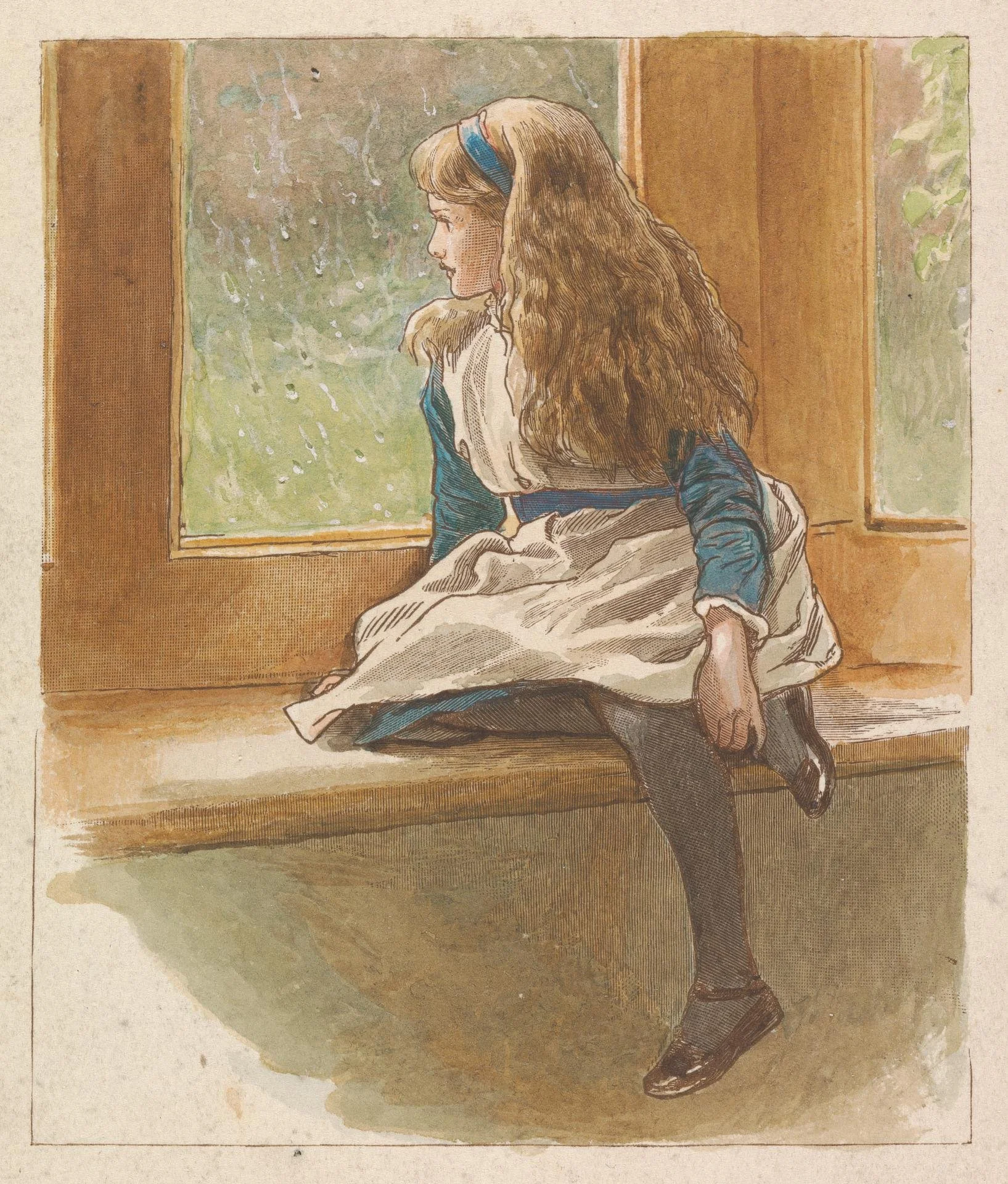Robert Barnes: Girl at a Window