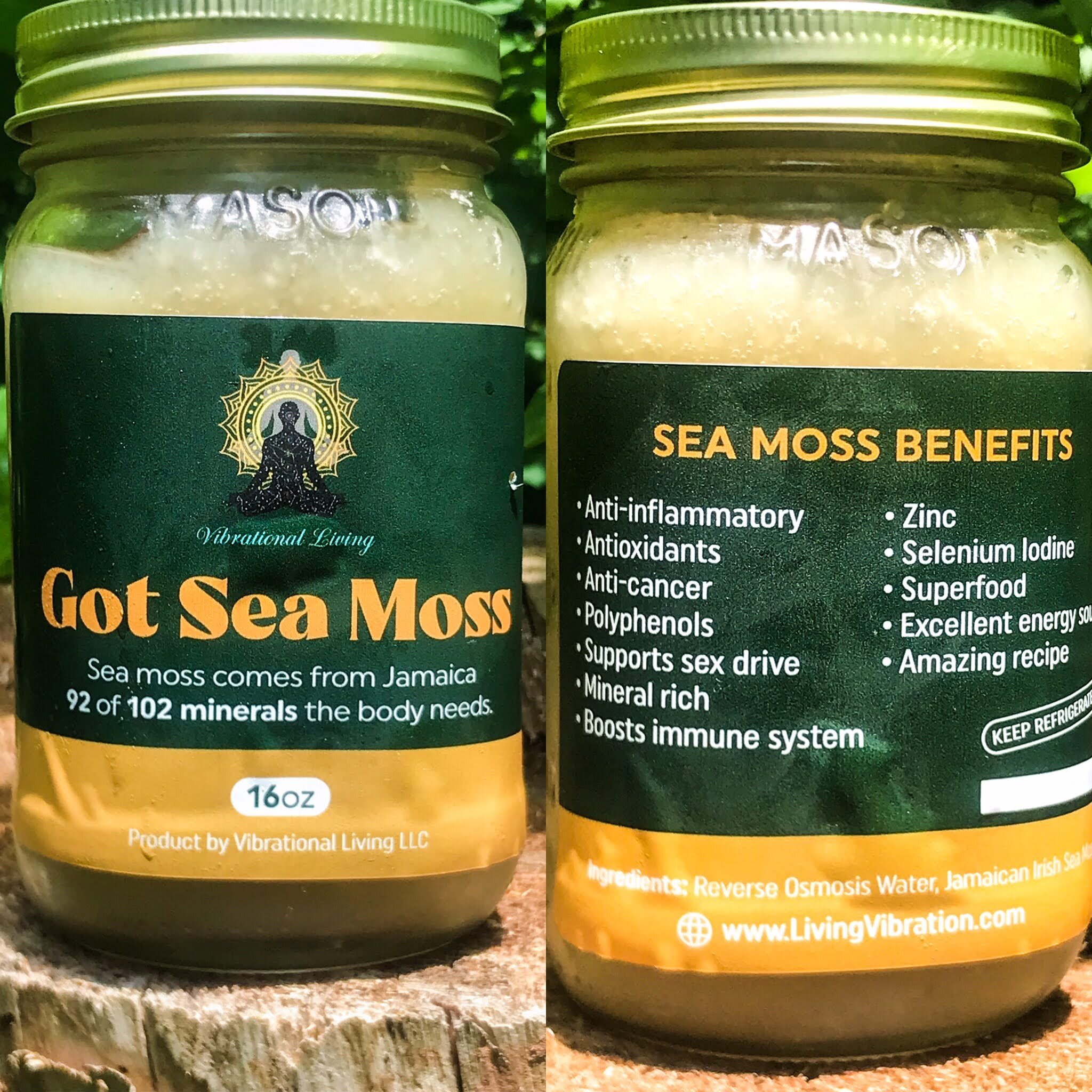 Wild Crafted Sea Moss Gel