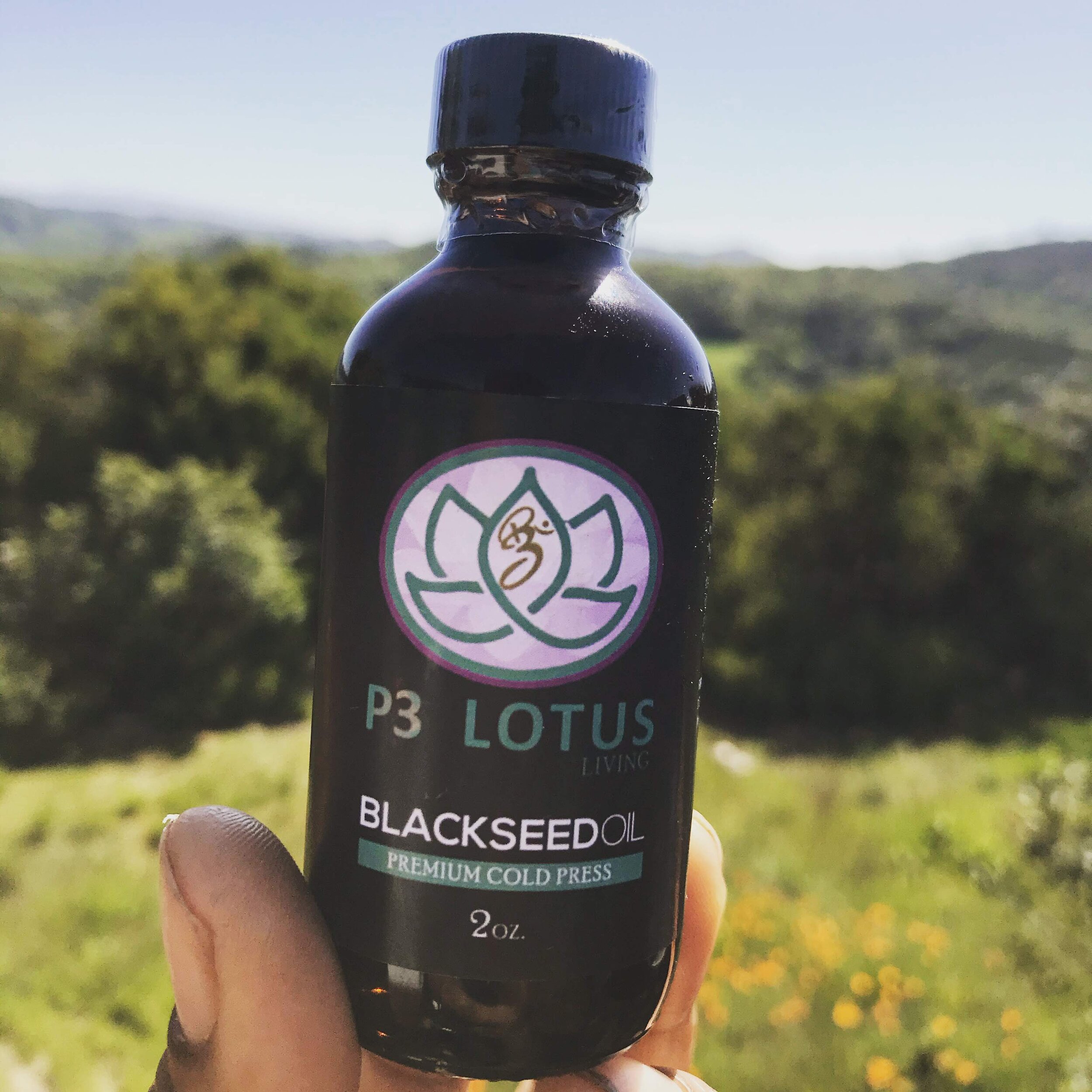P3 Lotus Living Cold Pressed Black Seed Oil