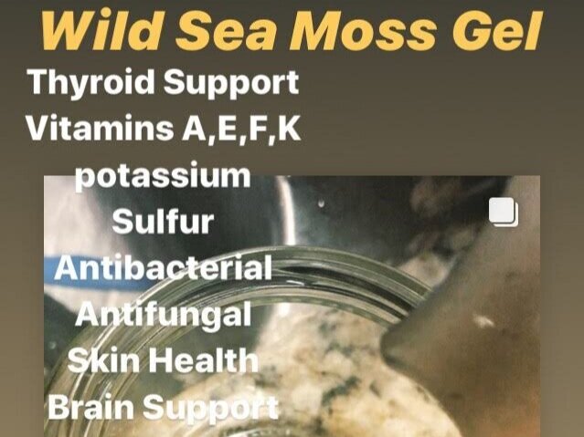 Wild Crafted Sea Moss Benefits