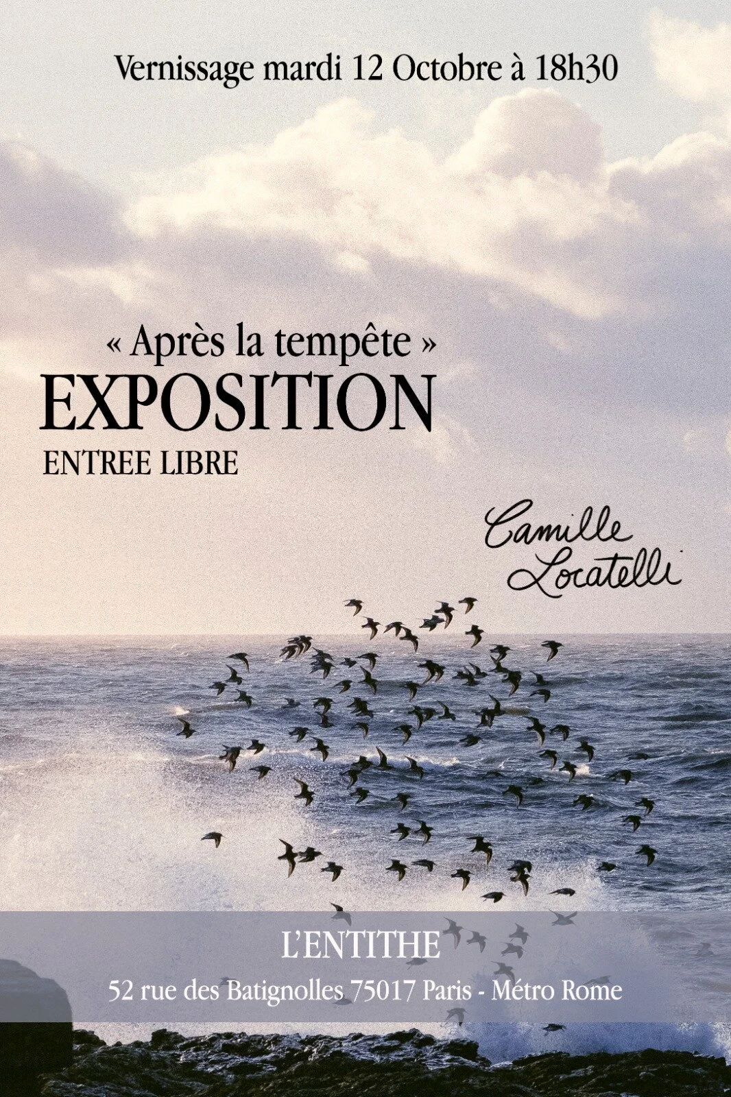 Exposition photo "Après la tempête" par Camille Locatelli