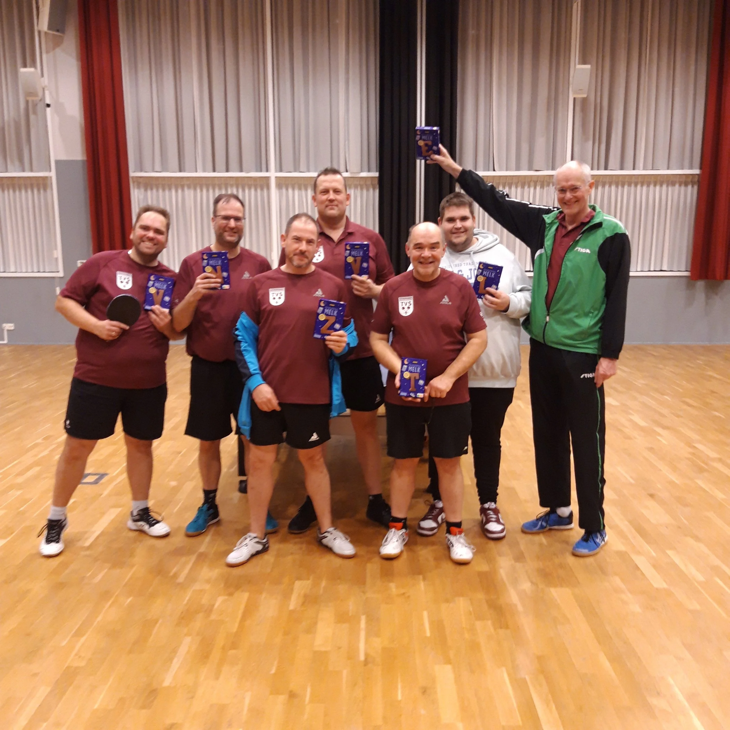 de winnaars van de 2e Ladderavond