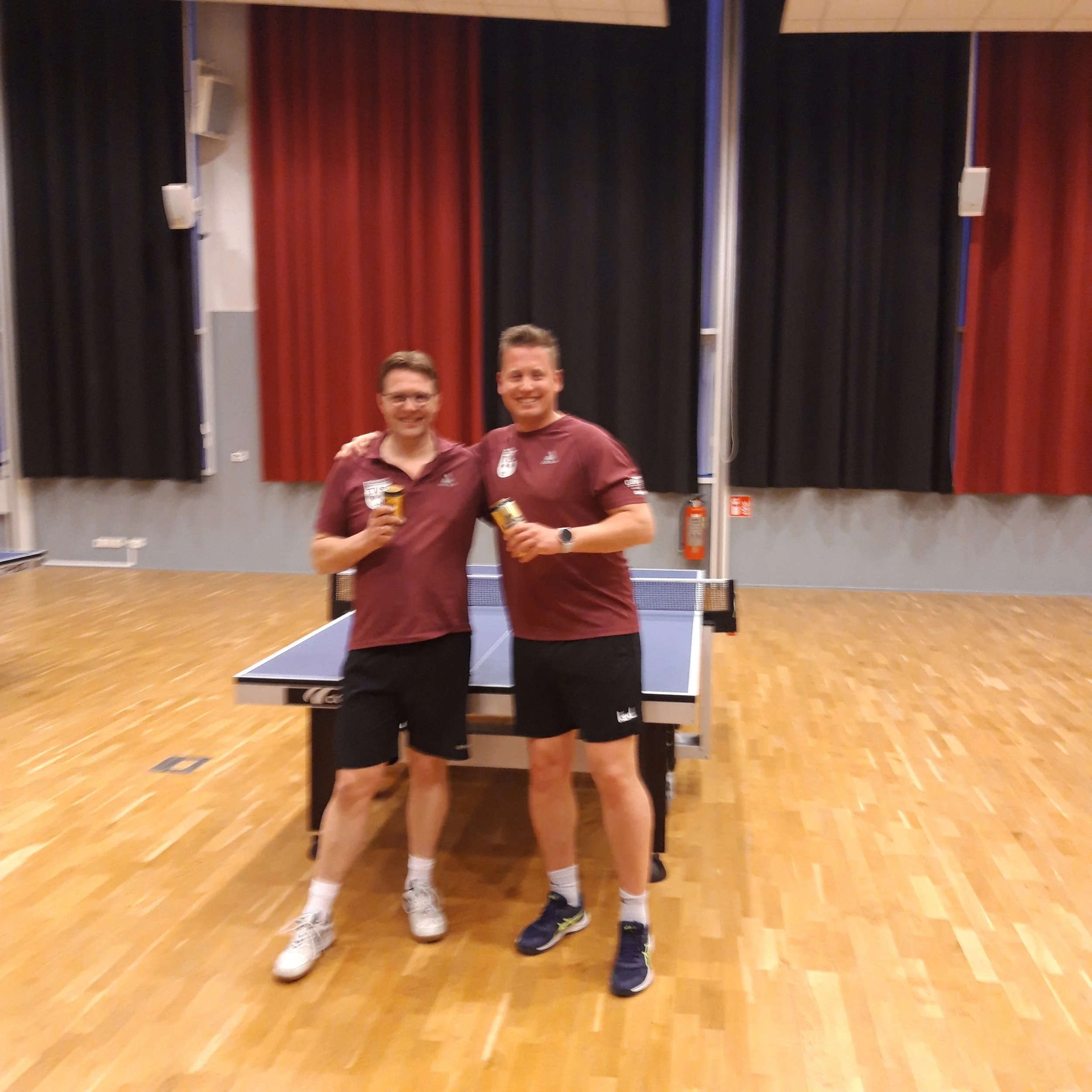 de "stayers" : Gerrit en Gerben