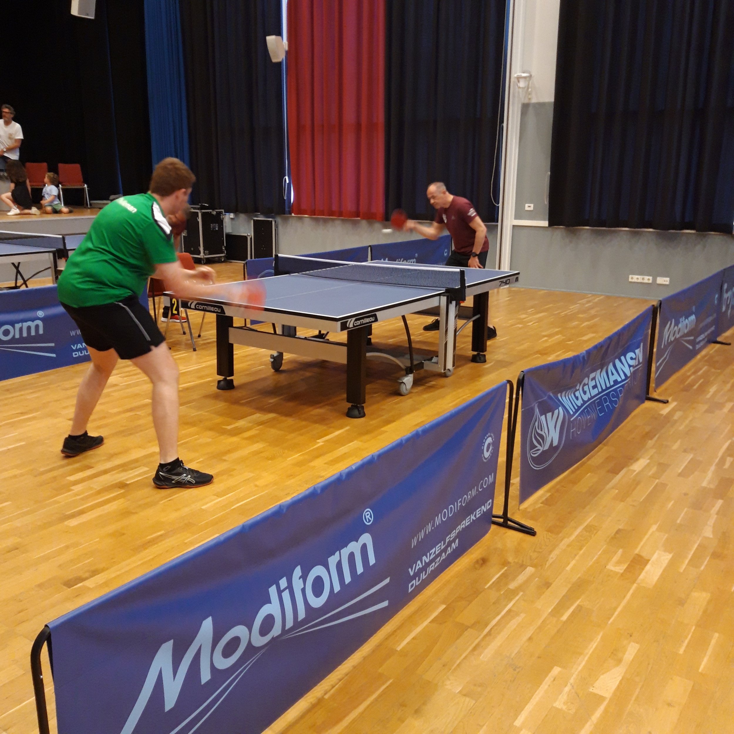 poule B, Stefan tegen Bart
