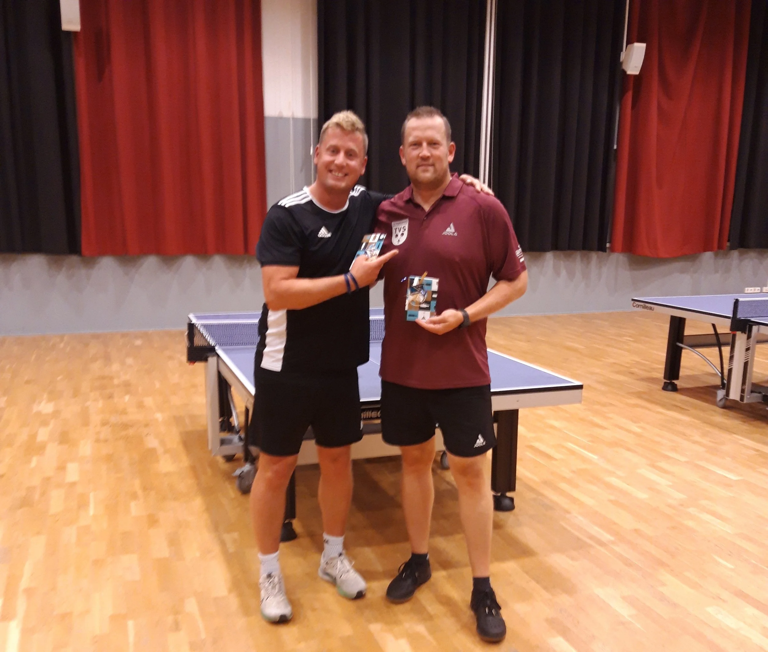 Gerben en Erwin winnaars op Openingstoernooi