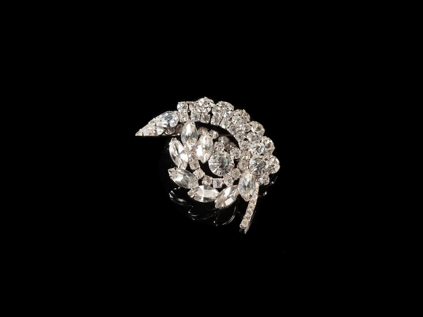 The Margo Channing - Rhinestone Brooch