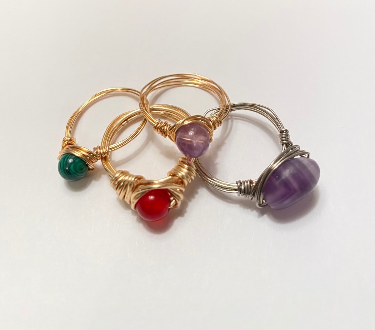 How to Make Easy Wire Wrapped Rings Trevor Dragon