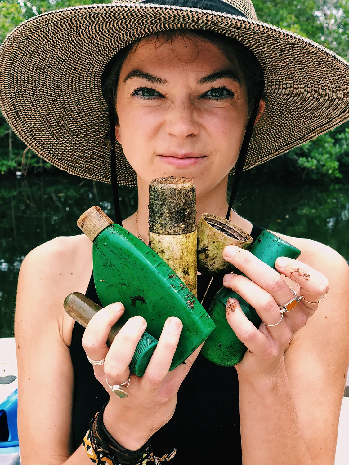 Some of Katie’s garbage haul in her home of Florida