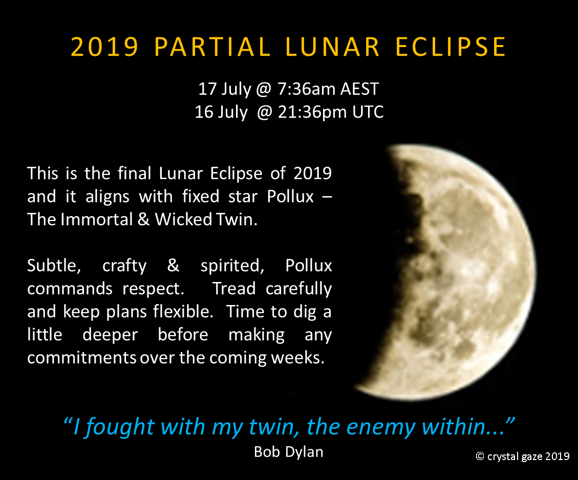 Partial Lunar Eclipse July 2019 — Crystal Gaze Astrology