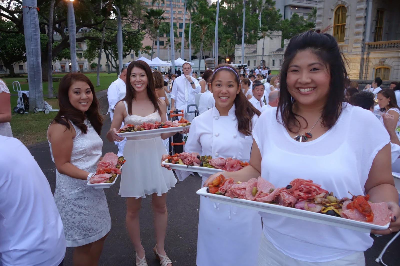 Delicious cold cuts by Chef Shoji Namatame of BLT Steak.