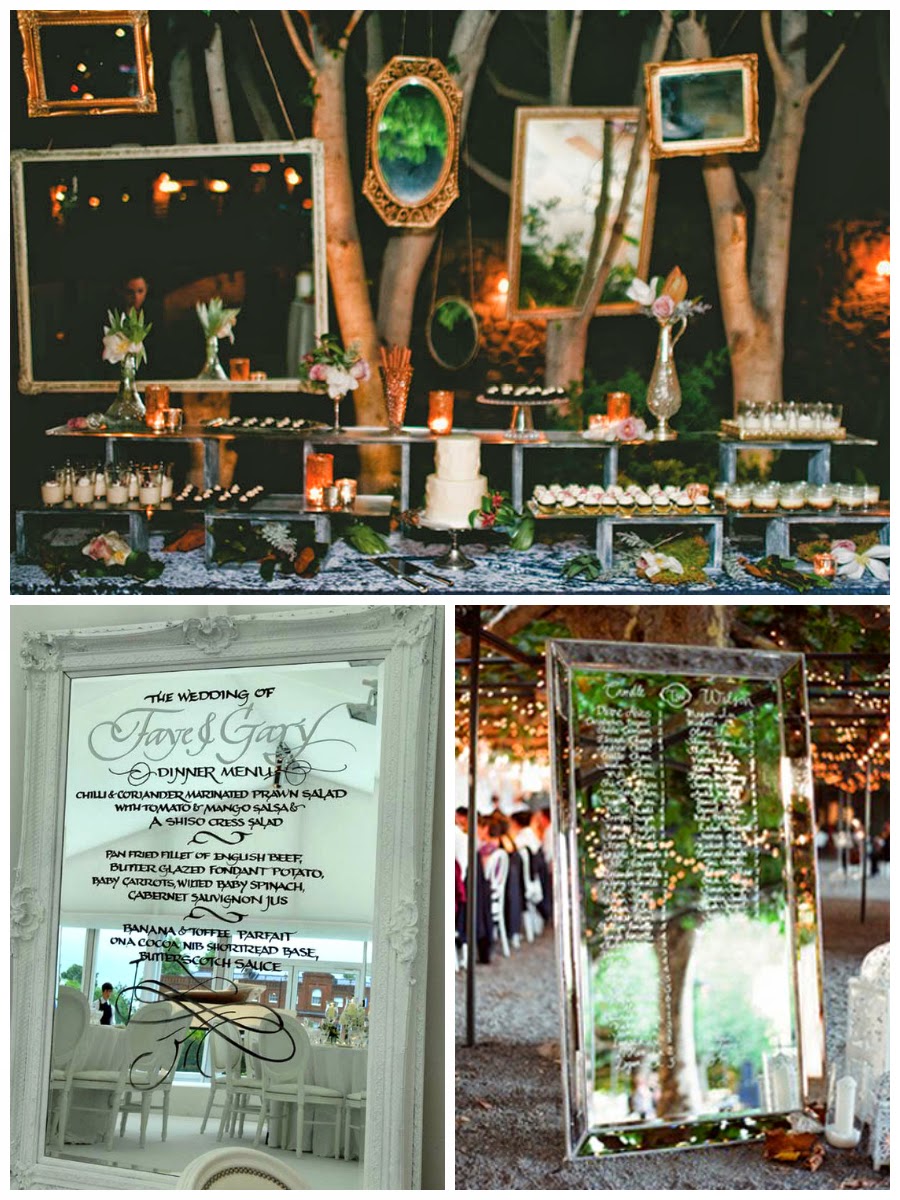 Photos by Jill Thomas Photography (Top); Pinterest (Bottom Left & Right)