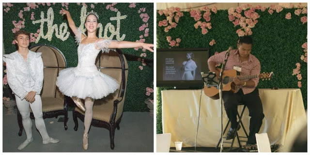 Entertainment by Ballet Hawaii and a live acoustic guitarist / Photography by The Knot and Orig Media and CURATE decor + design