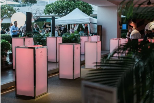 Shown with optional red LED lighting