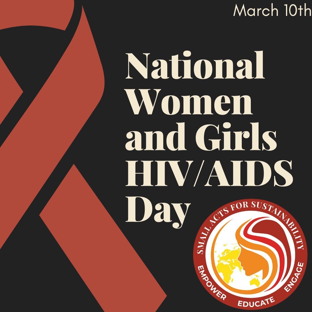 In the USA NWGHAAD is observed annually to raise awareness on the impact of HIV and AIDS on women and girls.
#hiv #aids #aidsawareness #women #womenshealth #sexuallytransmitteddiseases #awareness #smallacts4sustainability