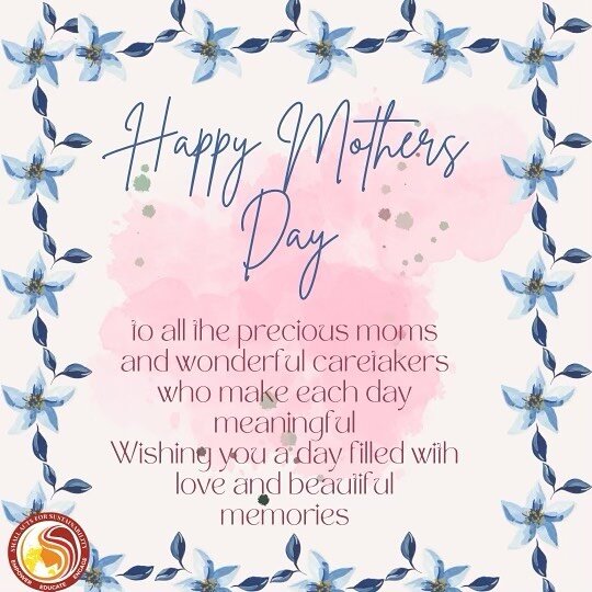 Happy Mother&rsquo;s Day to all the precious moms and wonderful caretakers who make each day meaningful. Wishing you a day filled with love and respite ❤️❤️❤️