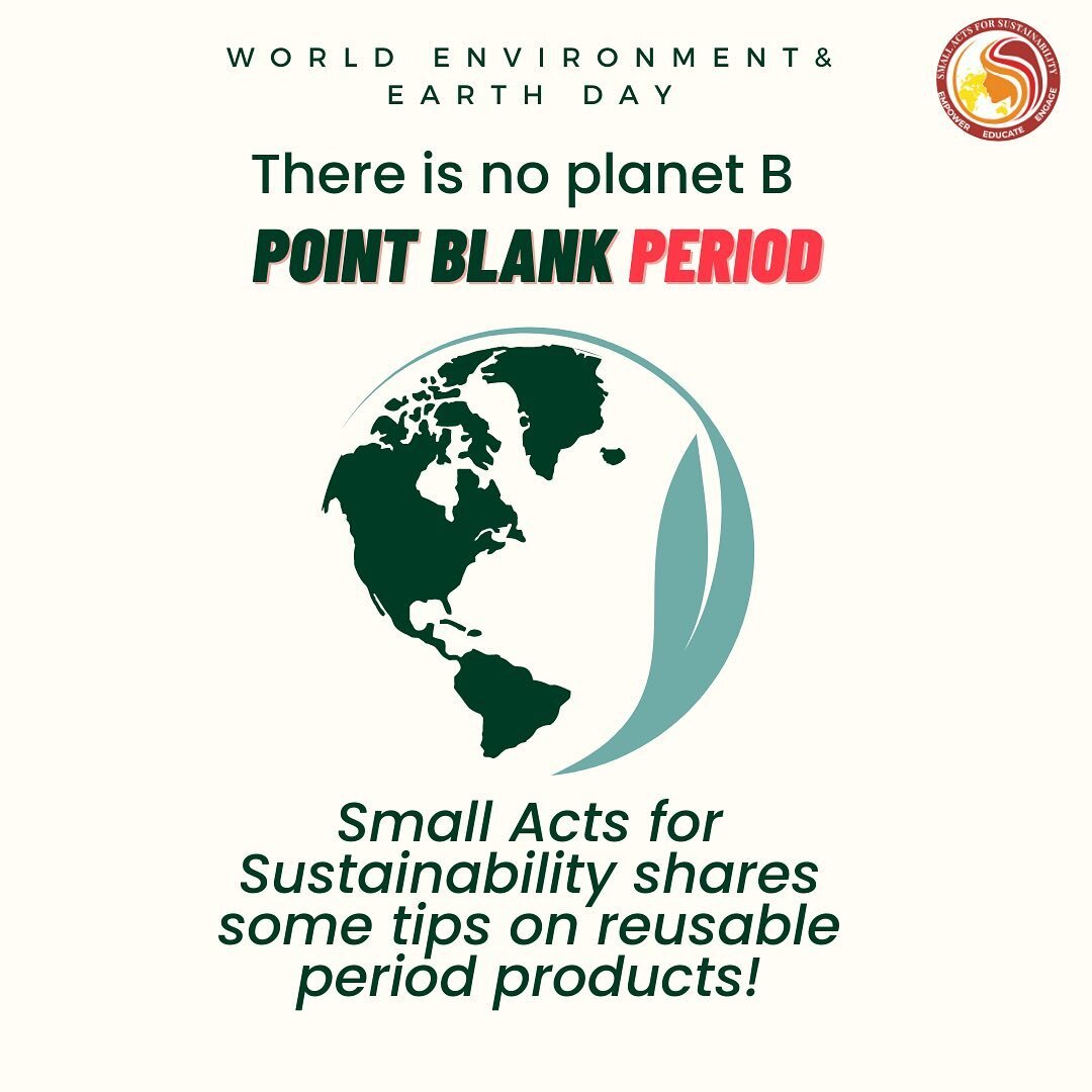 SAS believes that caring for the environment is important everyday! In celebration of World Environment Day that occurred at the beginning of June, SAS wants to highlight ways that menstruators can give back to our environment. 

 Donate : https://sm
