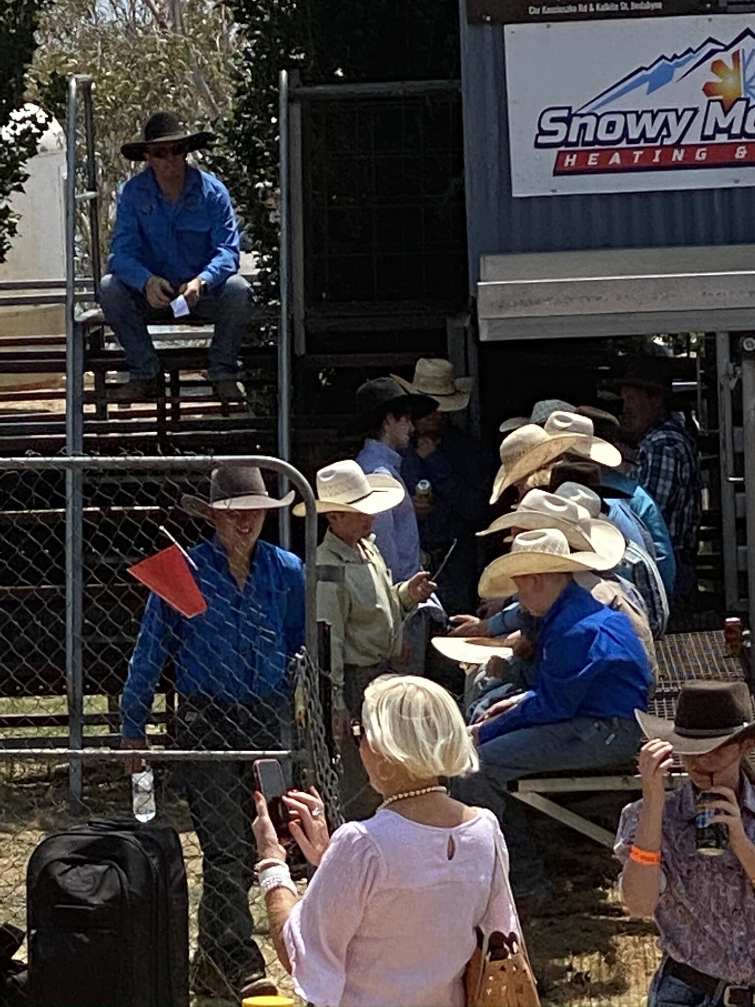 A collection of cowboys....and a cowgal