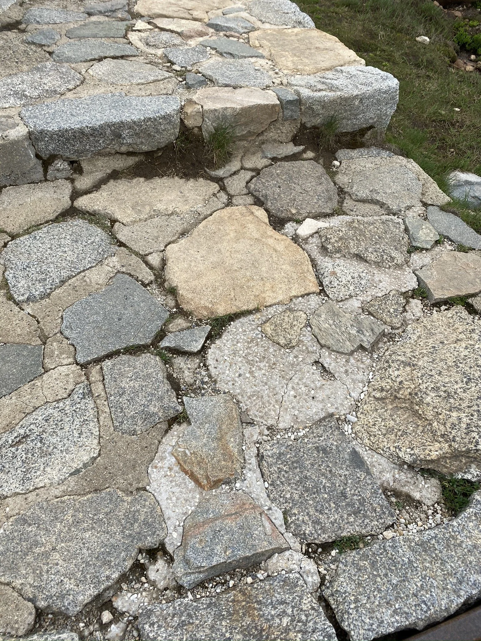 Path 5: the granite blocks