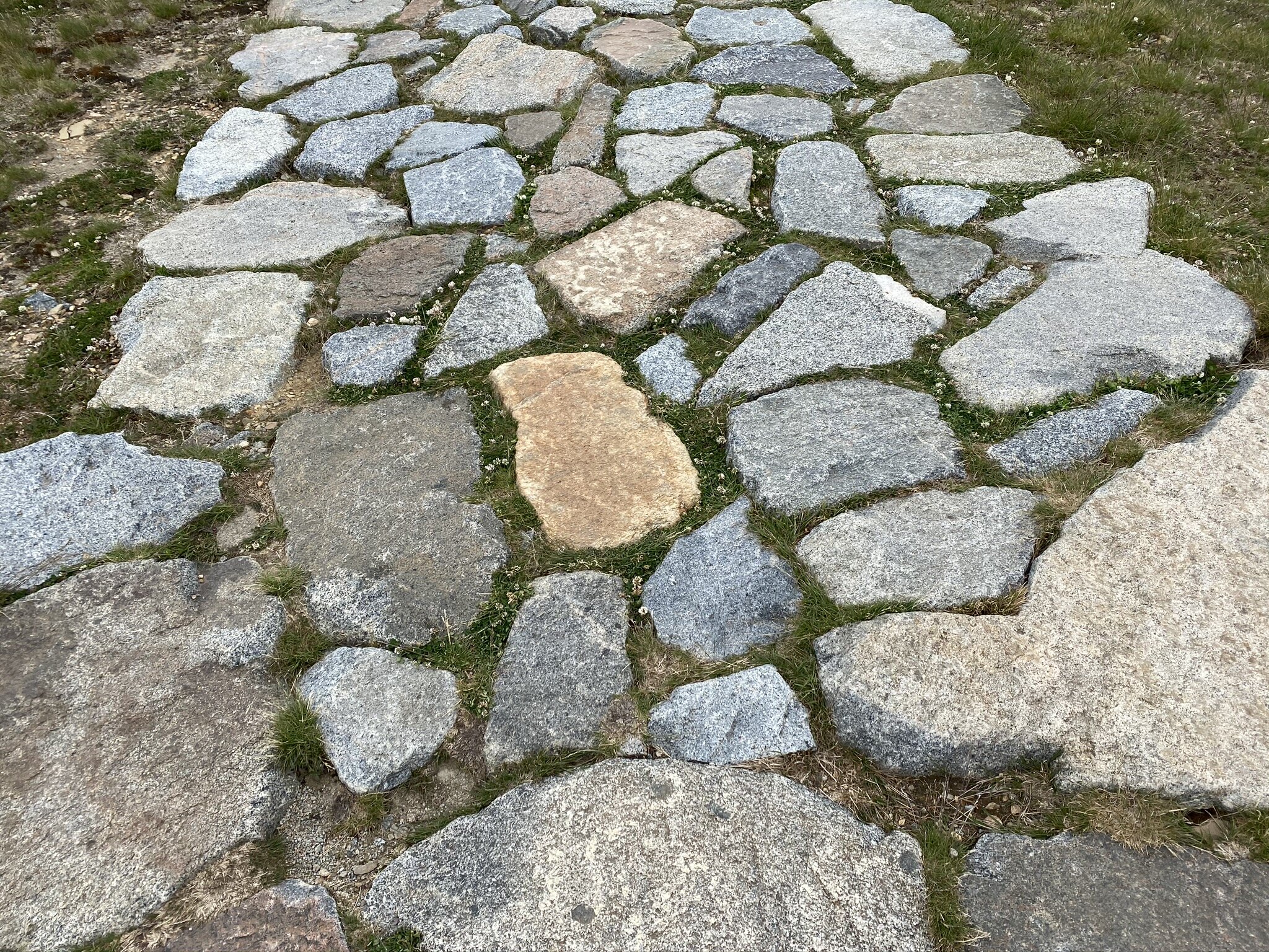 Path 3: the stone paving