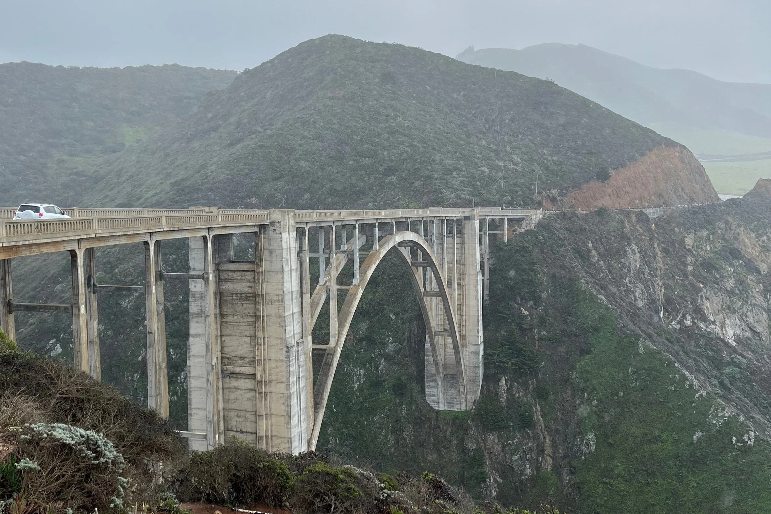 A proper bridge!! The Bixby to be specific