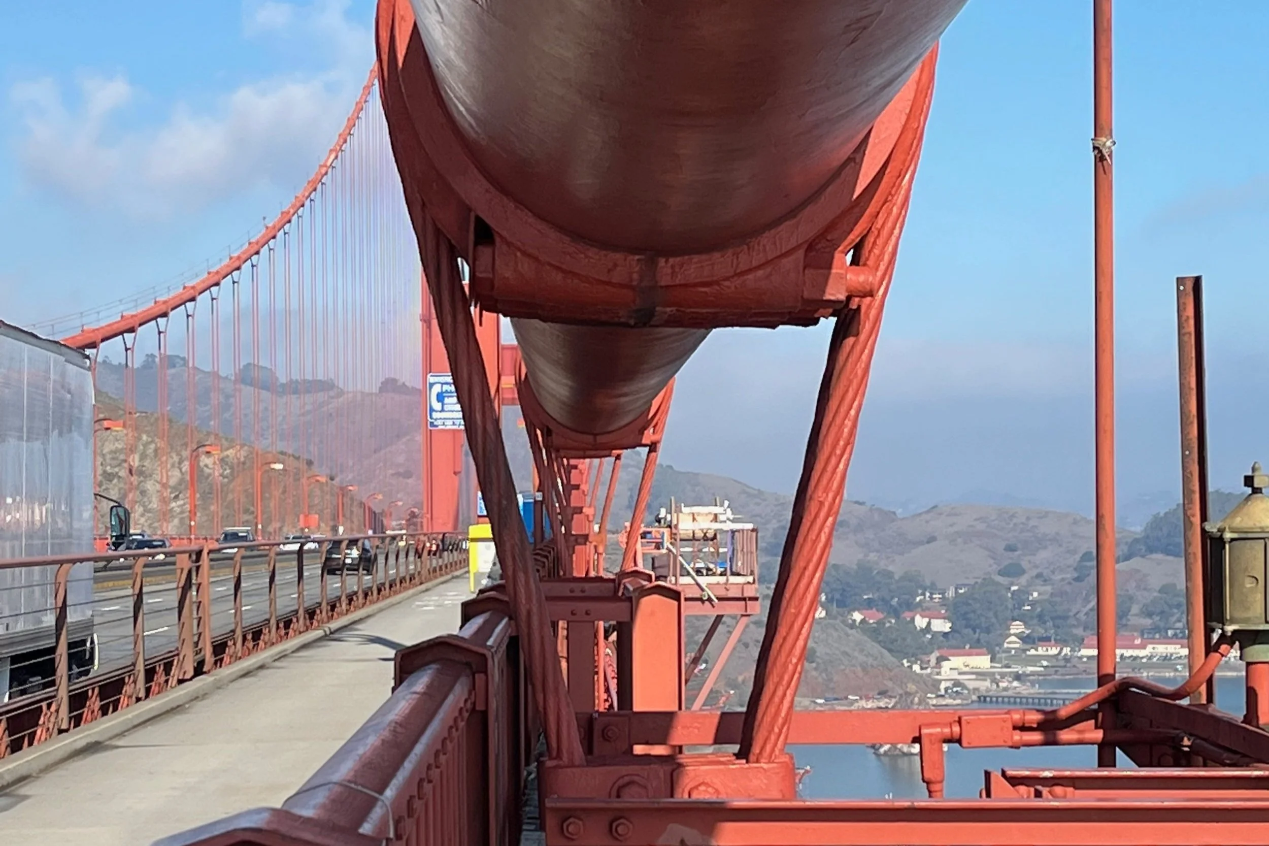 One of the main cables