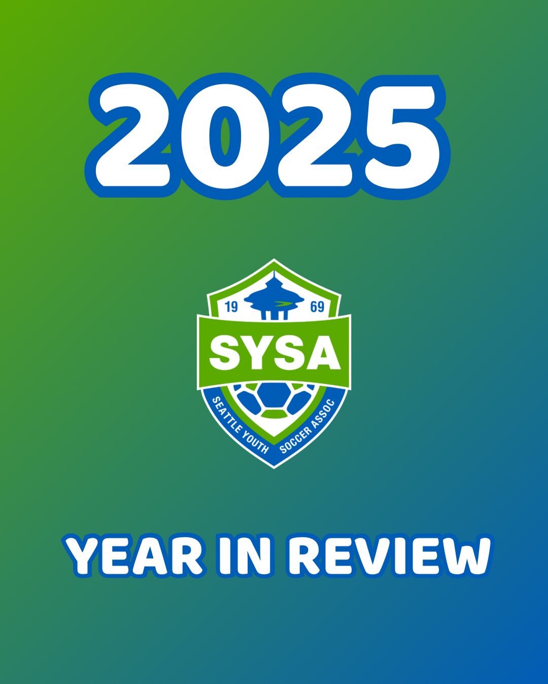 ⚽️ 2025 SYSA Recap! 🎉

What an amazing year growing recreational youth soccer and serving the Seattle community! From first kicks to big goals, we loved seeing so many players learn, play, and have fun across the city.

Huge THANK YOU to our incredi
