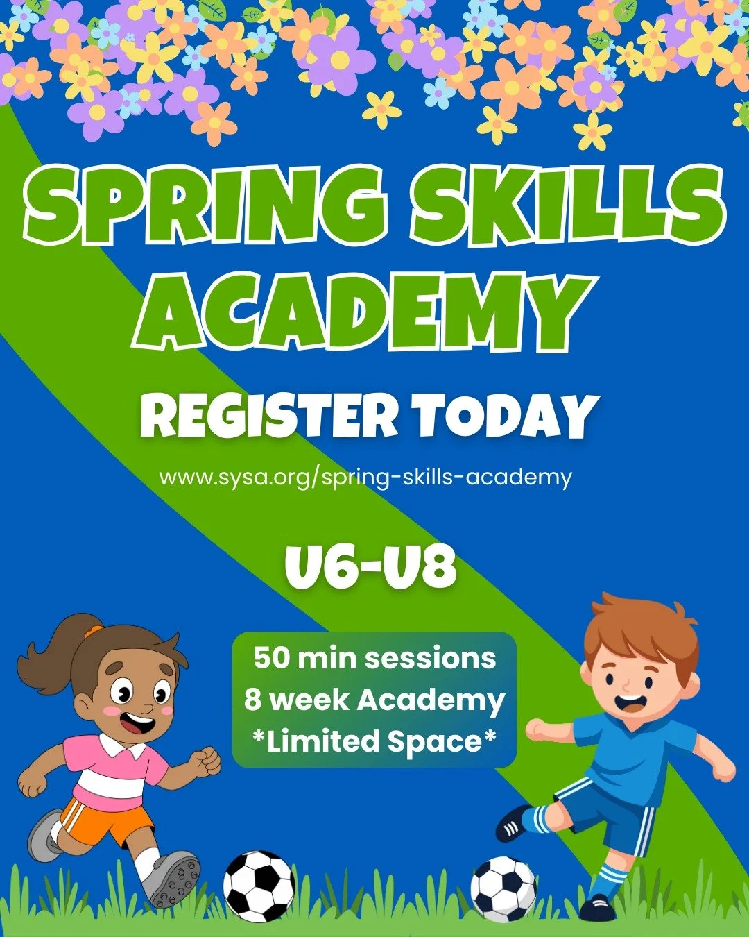 *REGISTER NOW* 2026 Spring Skills Academy for U6-U8 Players 

www.sysa.org/spring-skills-academy

#soccerseattle #springsoccer #youthsoccer #youthsports #seattlesports