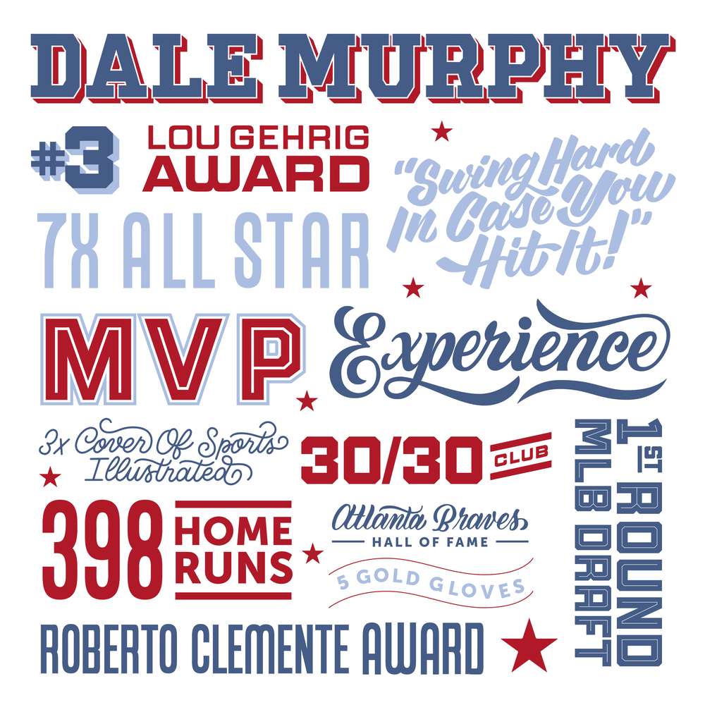 Dale Murphy MVP Mural — Type Affiliated