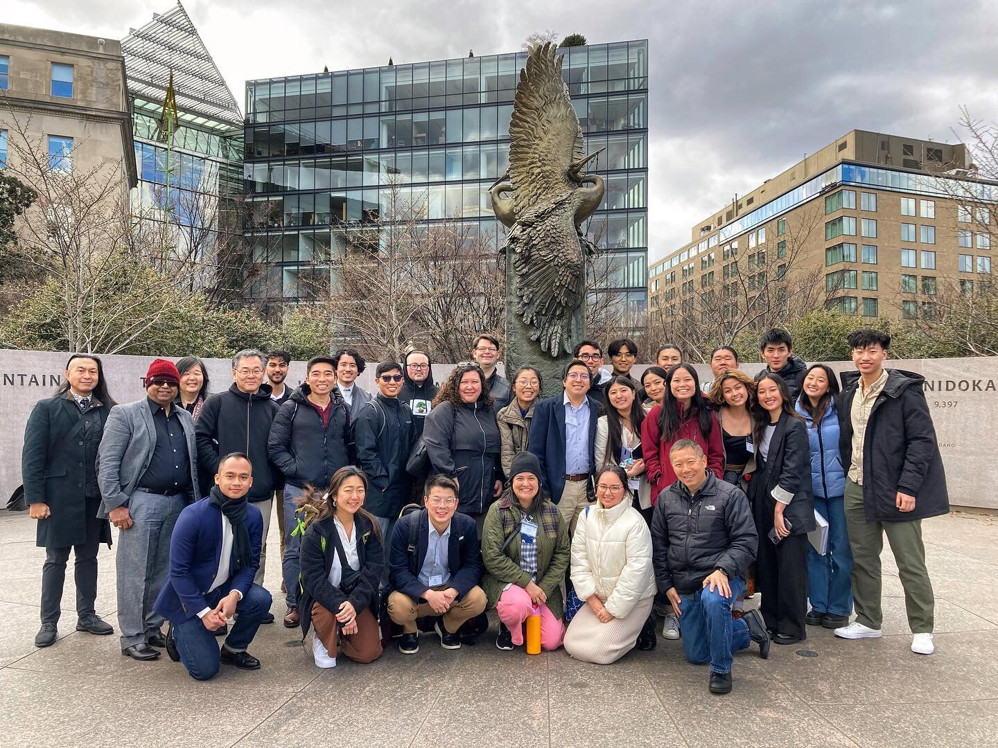 Earlier this month, participants of the JACL/OCA Leadership Summit toured the memorial. Established by @jacl_national in 1984, the four-day annual leadership summit program introduces community leaders from across the nation to the national policy-ma