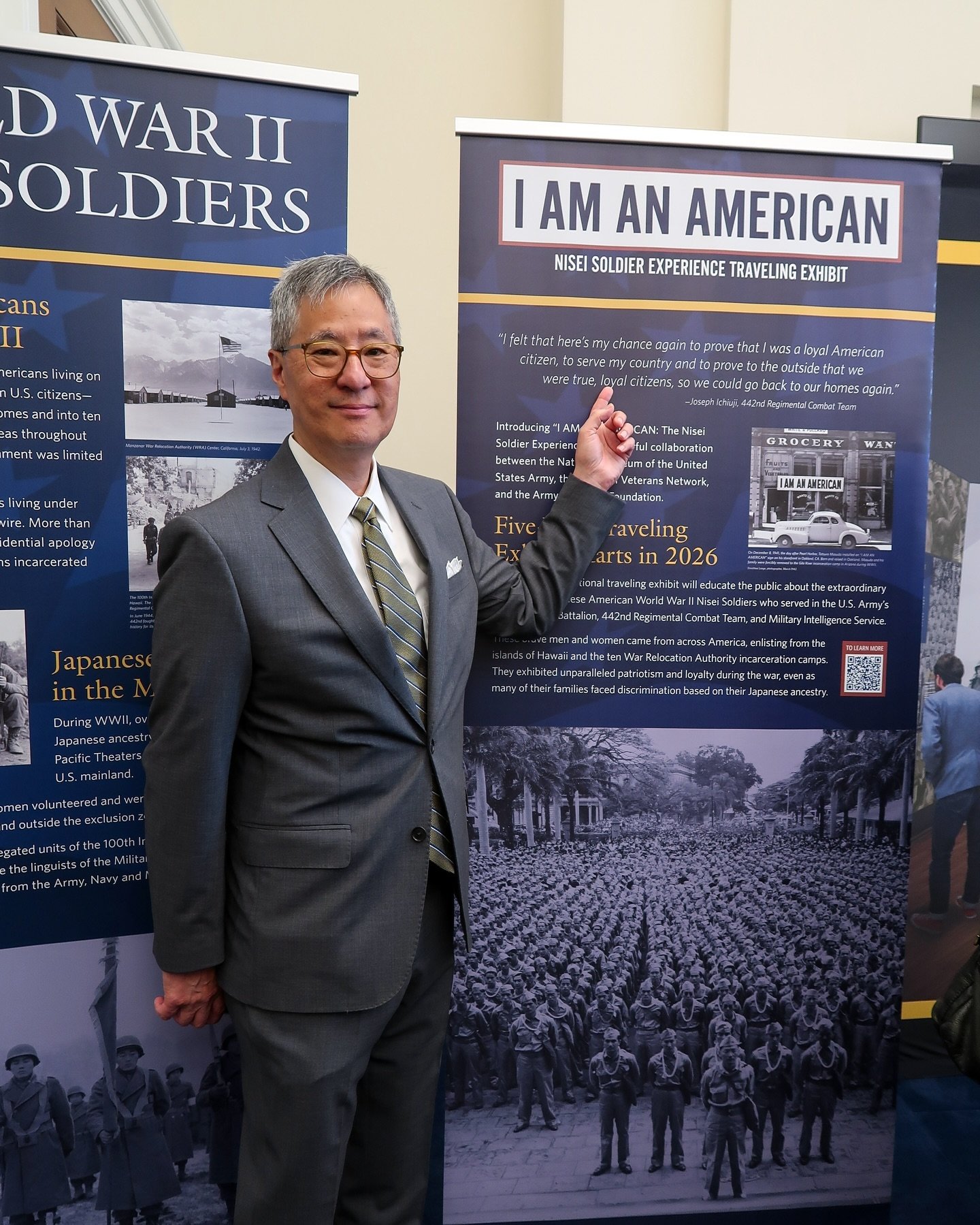 NJAMF is proud to support the &ldquo;I Am An American&rdquo; traveling exhibit about World War II Nisei soldiers (curated by the National Museum of the United States Army, in partnership with the National Veterans Network and The Army Historical Foun