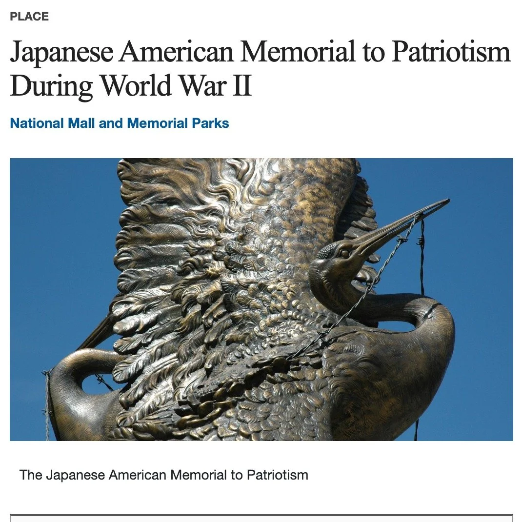 We are aware that the National Park Service webpage for the Japanese American Memorial to Patriotism During World War II (https://www.nps.gov/places/japanese-american-memorial-to-patriotism-during-world-war-ii.htm) was temporarily unavailable earlier