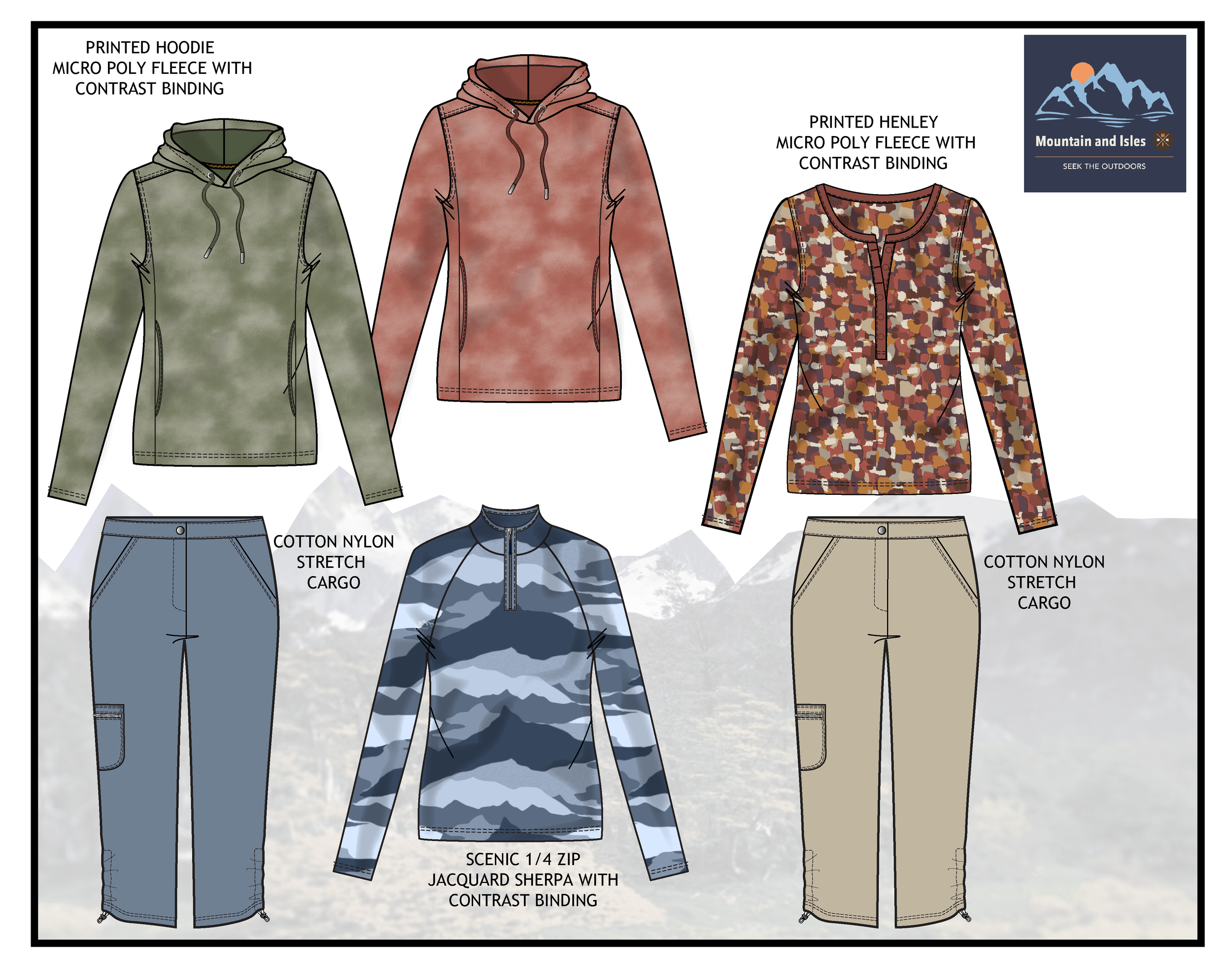 WOMENS OUTDOORS SPORTSWEAR