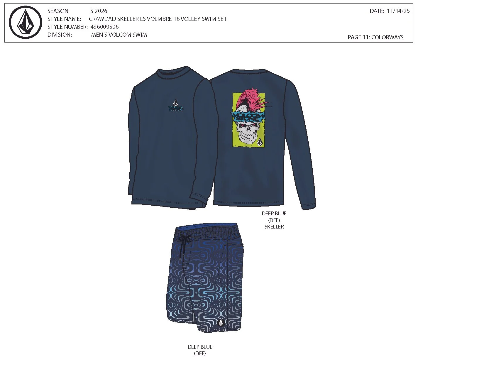 VOLCOM SET