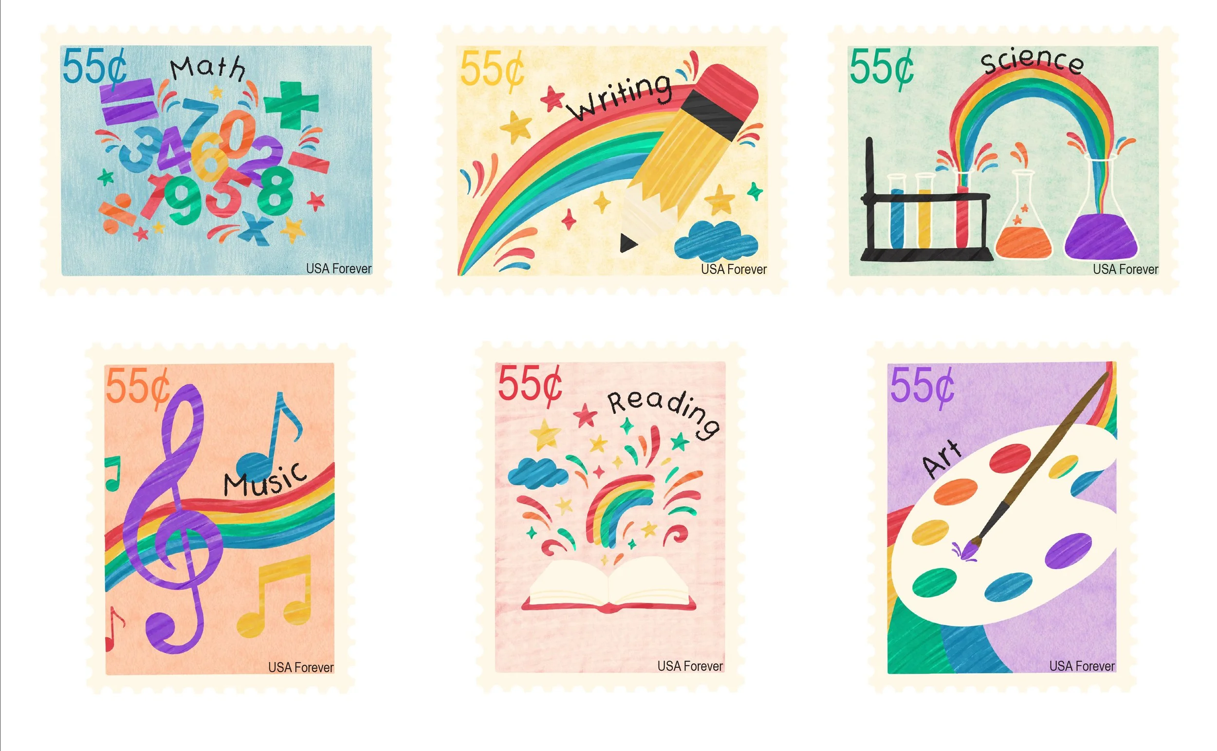 ART210_DelaneyCoffman_P3_Postage Stamps Stage 3.jpg