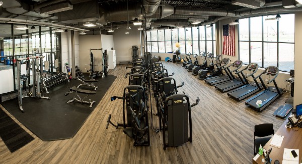 Lattimore Workout Center with fitness equipment and treadmills