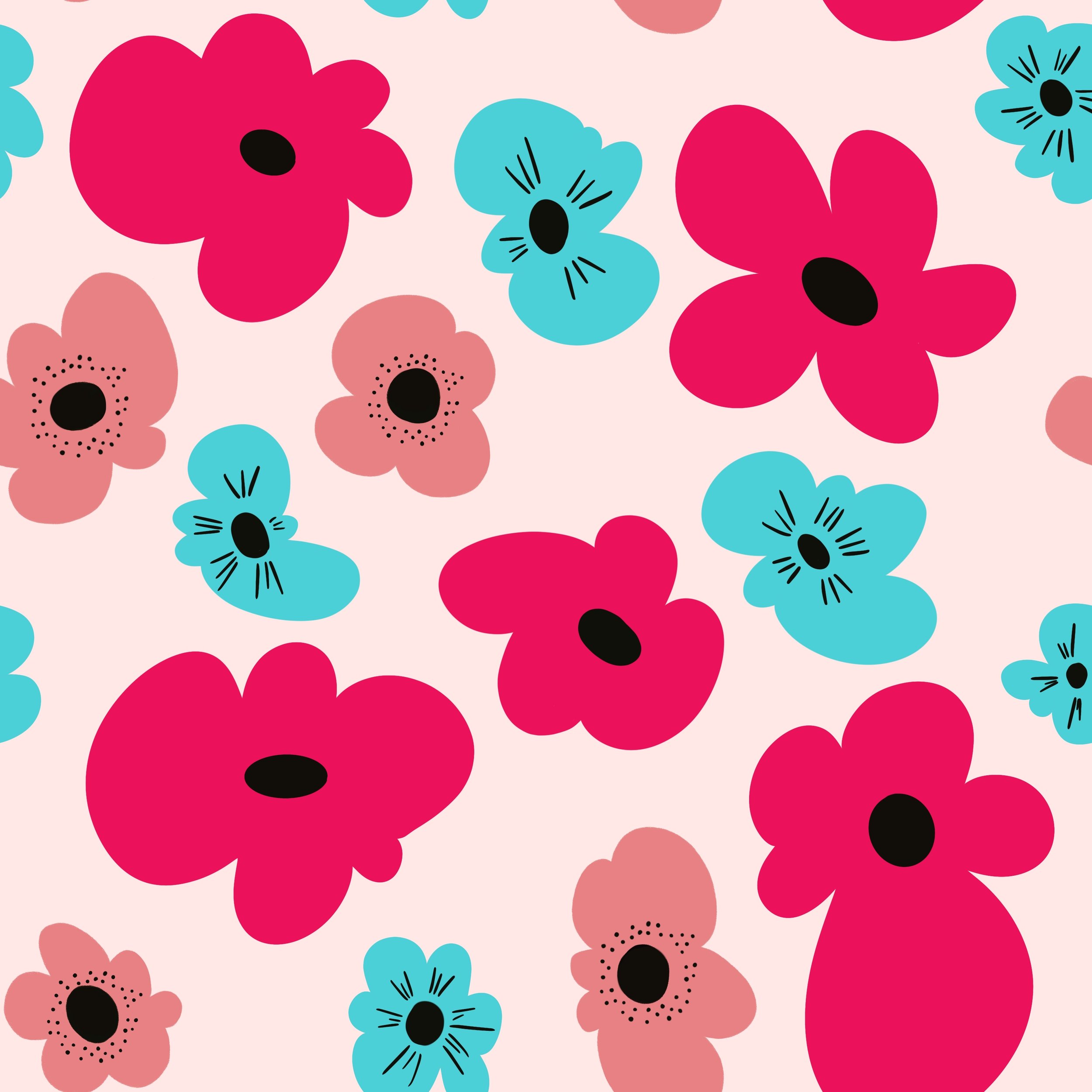 Funky poppies (baby pink background).jpg