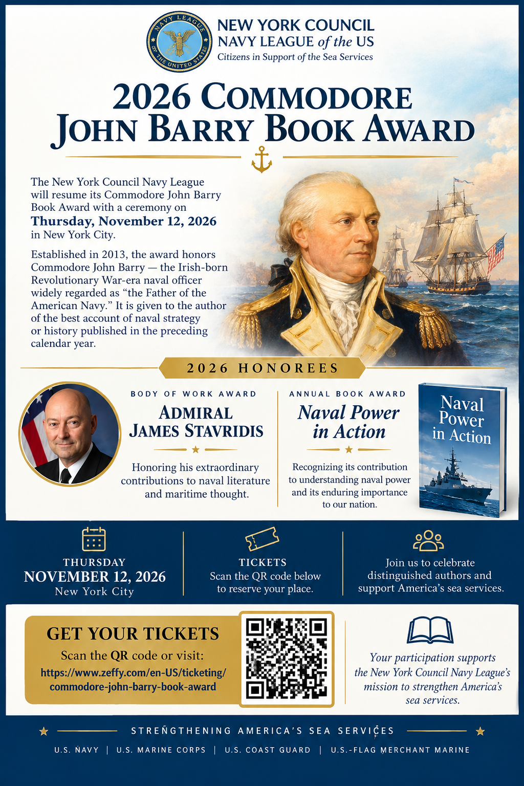 2026 Commodore Barry Book Award