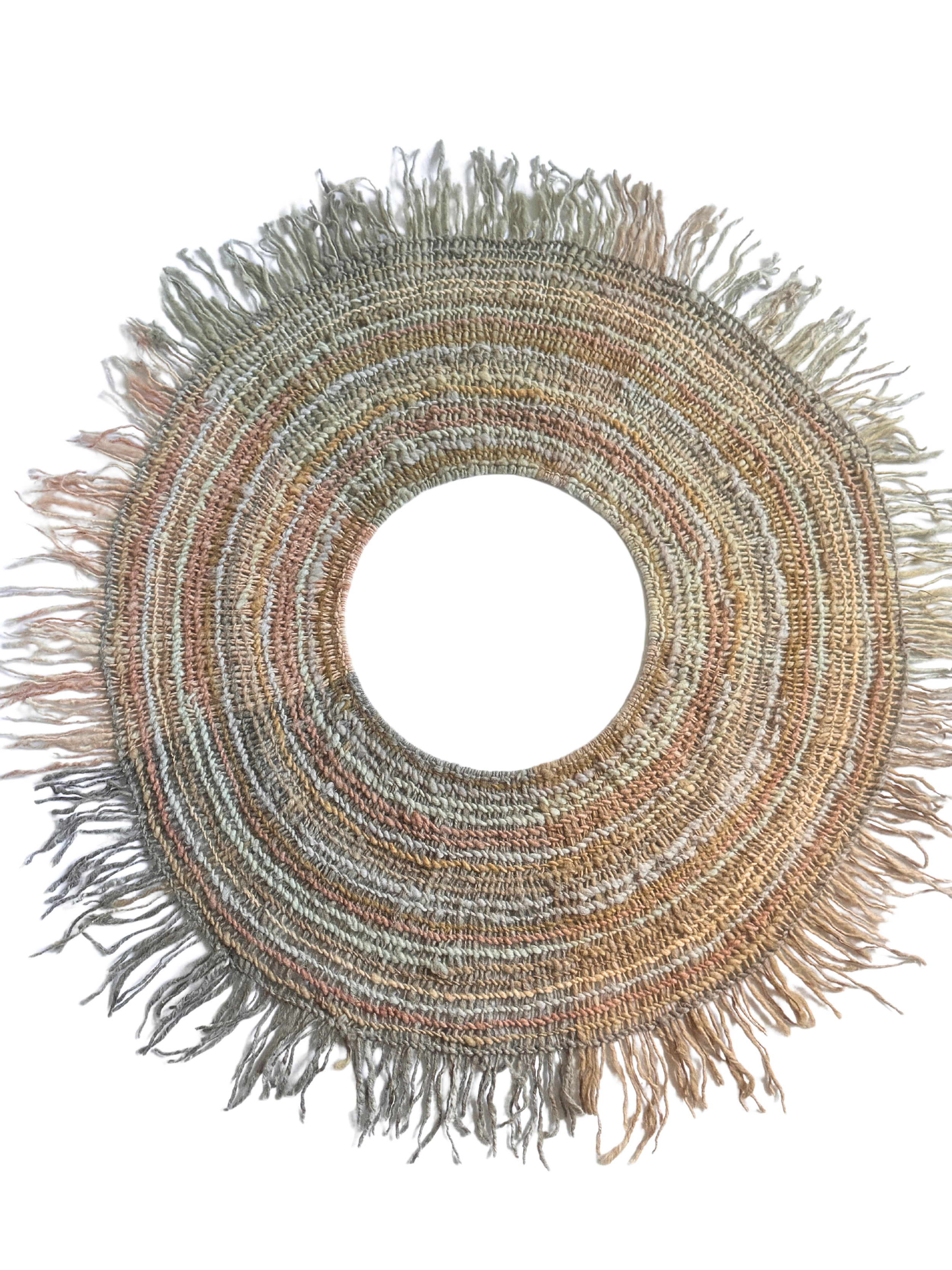 Handwoven Wool Altar & Ceremony Mats | Natural Dyes