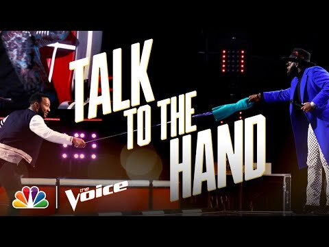 John Legend Doesn't Like Using His Ridiculous Hand on a Stick - The Voice 2020